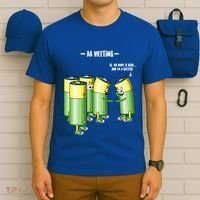 Aa Meeting Battery Alcohol Addict Beer Wine Funny Gift T-Shirt thumb 6