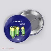 Aa Meeting Battery Alcohol Addict Beer Wine Funny Gift Button thumb 0