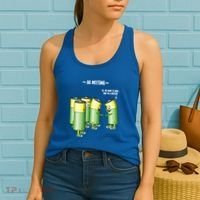 Aa Meeting Battery Alcohol Addict Beer Wine Funny Gift Women's Tank Top thumb 2