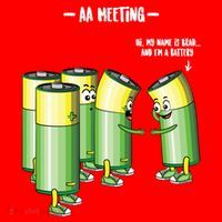 Aa Meeting Battery Alcohol Addict Beer Wine Funny Gift Santa Hat thumb 1