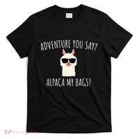 Alpaca My Bags Cute Funny Alpaca & Llama T-Shirt thumb 0