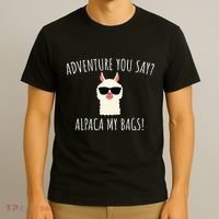 Alpaca My Bags Cute Funny Alpaca & Llama T-Shirt thumb 3
