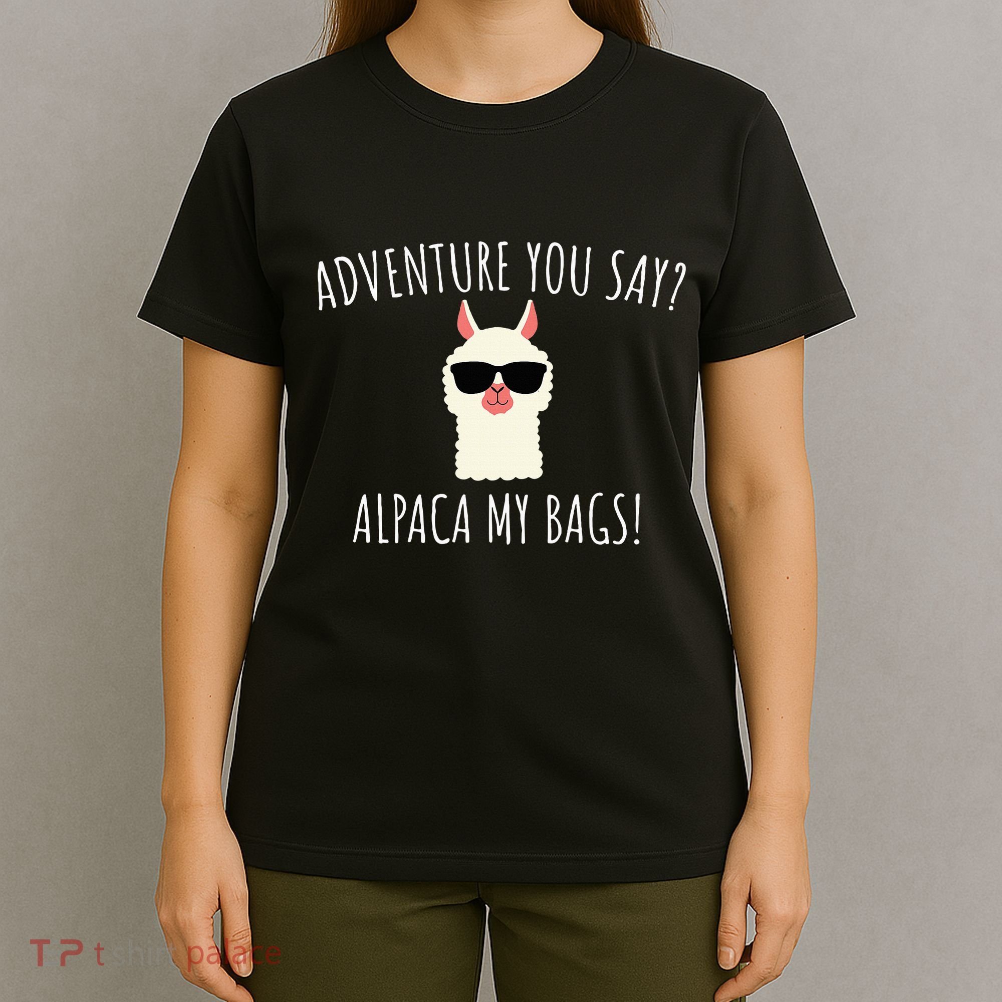 Alpaca My Bags Cute Funny Alpaca & Llama T-Shirt