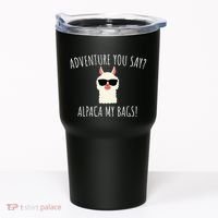 Alpaca My Bags Cute Funny Alpaca & Llama Tumbler thumb 0