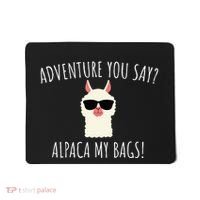 Alpaca My Bags Cute Funny Alpaca & Llama Mousepad thumb 0
