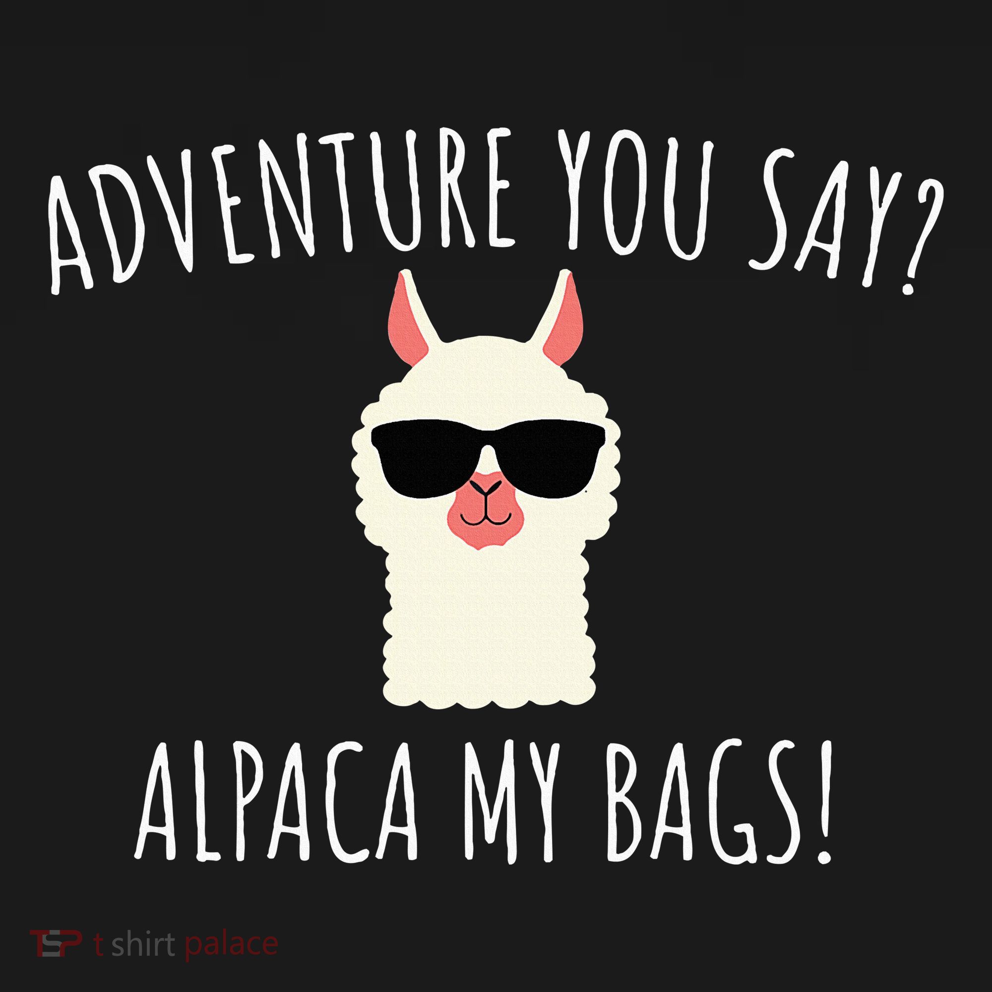 Alpaca My Bags Cute Funny Alpaca & Llama Ornament