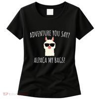 Alpaca My Bags Cute Funny Alpaca & Llama Women's T-Shirt thumb 0