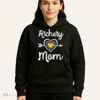 Archery Mom Bowwoman Archer Mother's Day Bowhunter Arrow Hoodie thumb 5