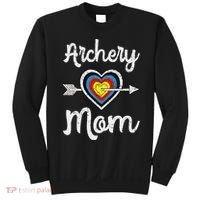Archery Mom Bowwoman Archer Mother's Day Bowhunter Arrow Sweatshirt thumb 0
