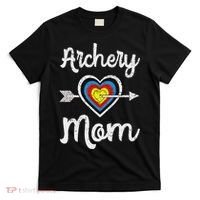 Archery Mom Bowwoman Archer Mother's Day Bowhunter Arrow T-Shirt thumb 0