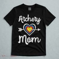 Archery Mom Bowwoman Archer Mother's Day Bowhunter Arrow T-Shirt thumb 5