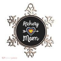 Archery Mom Bowwoman Archer Mother's Day Bowhunter Arrow Ornament thumb 0