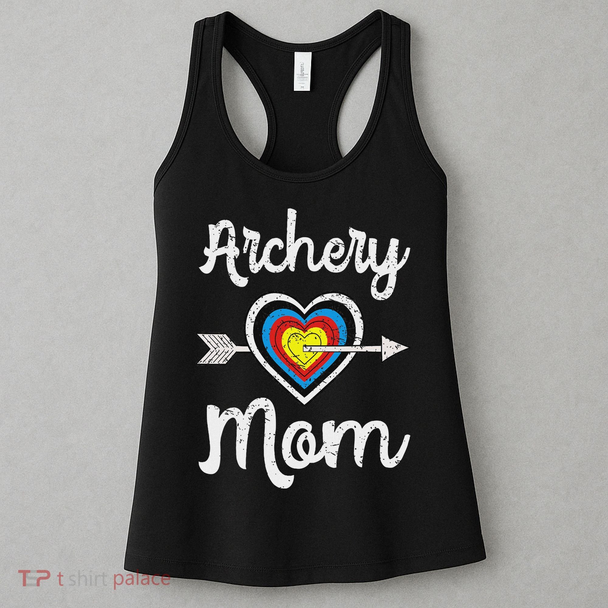Archery Mom Bowwoman Archer Mother's Day Bowhunter Arrow Women's Tank Top
