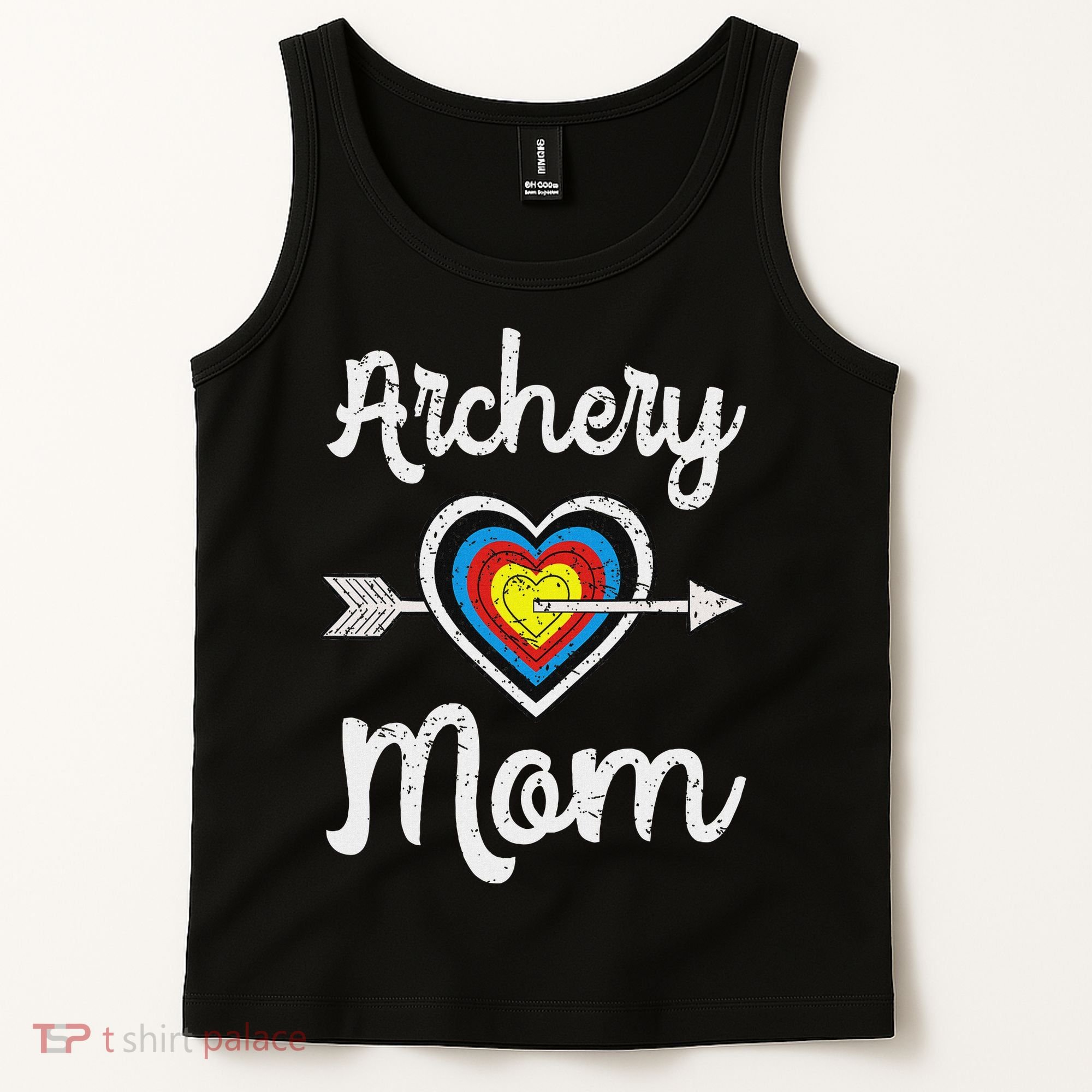 Archery Mom Bowwoman Archer Mother's Day Bowhunter Arrow Tank Top