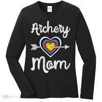 Archery Mom Bowwoman Archer Mother's Day Bowhunter Arrow Women's Long Sleeve Shirt thumb 0