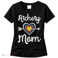 Archery Mom Bowwoman Archer Mother's Day Bowhunter Arrow Women's T-Shirt thumb 0