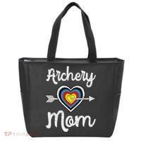 Archery Mom Bowwoman Archer Mother's Day Bowhunter Arrow Tote Bag thumb 0