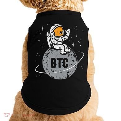 Astronaut Moon Btc Bitcoin Crypto Cryptocurrency Doggie Tank