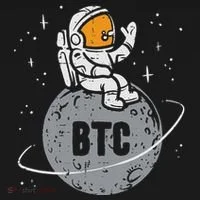 Astronaut Moon Btc Bitcoin Crypto Cryptocurrency Bucket Hat thumb 4