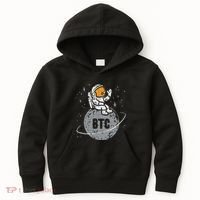 Astronaut Moon Btc Bitcoin Crypto Cryptocurrency Kids Hoodie thumb 0