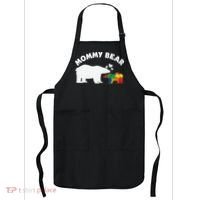 Autism Mommy Bear Autism Awareness Apron thumb 0