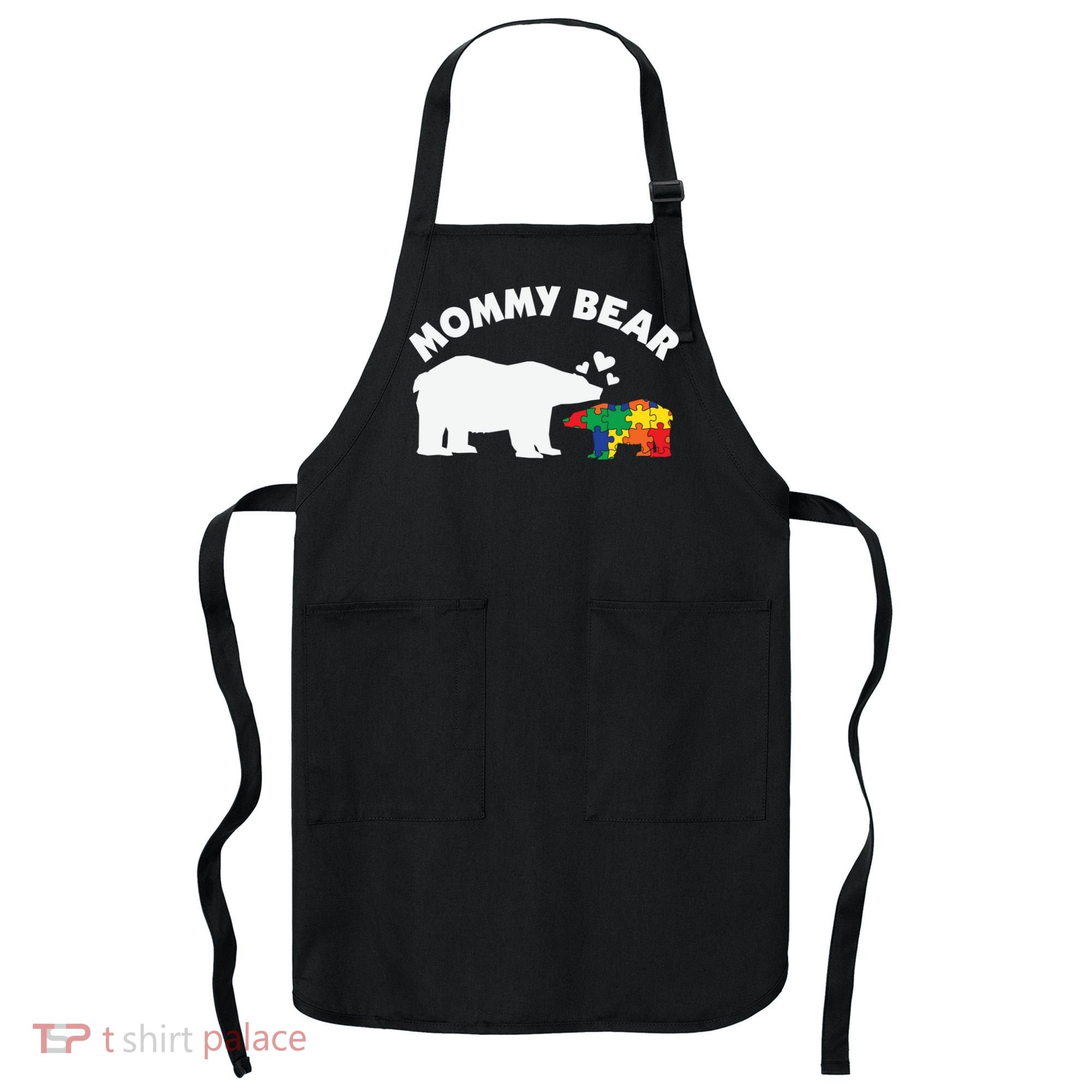 Autism Mommy Bear Autism Awareness Apron