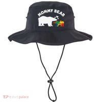 Autism Mommy Bear Autism Awareness Bucket Hat thumb 0