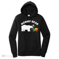 Autism Mommy Bear Autism Awareness Women's Hoodie thumb 0