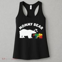 Autism Mommy Bear Autism Awareness Women's Tank Top thumb 3