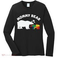 Autism Mommy Bear Autism Awareness Women's Long Sleeve Shirt thumb 0