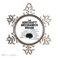 Aircraft Mechanics Brain Shirt Aviation Gift Ornament thumb 0