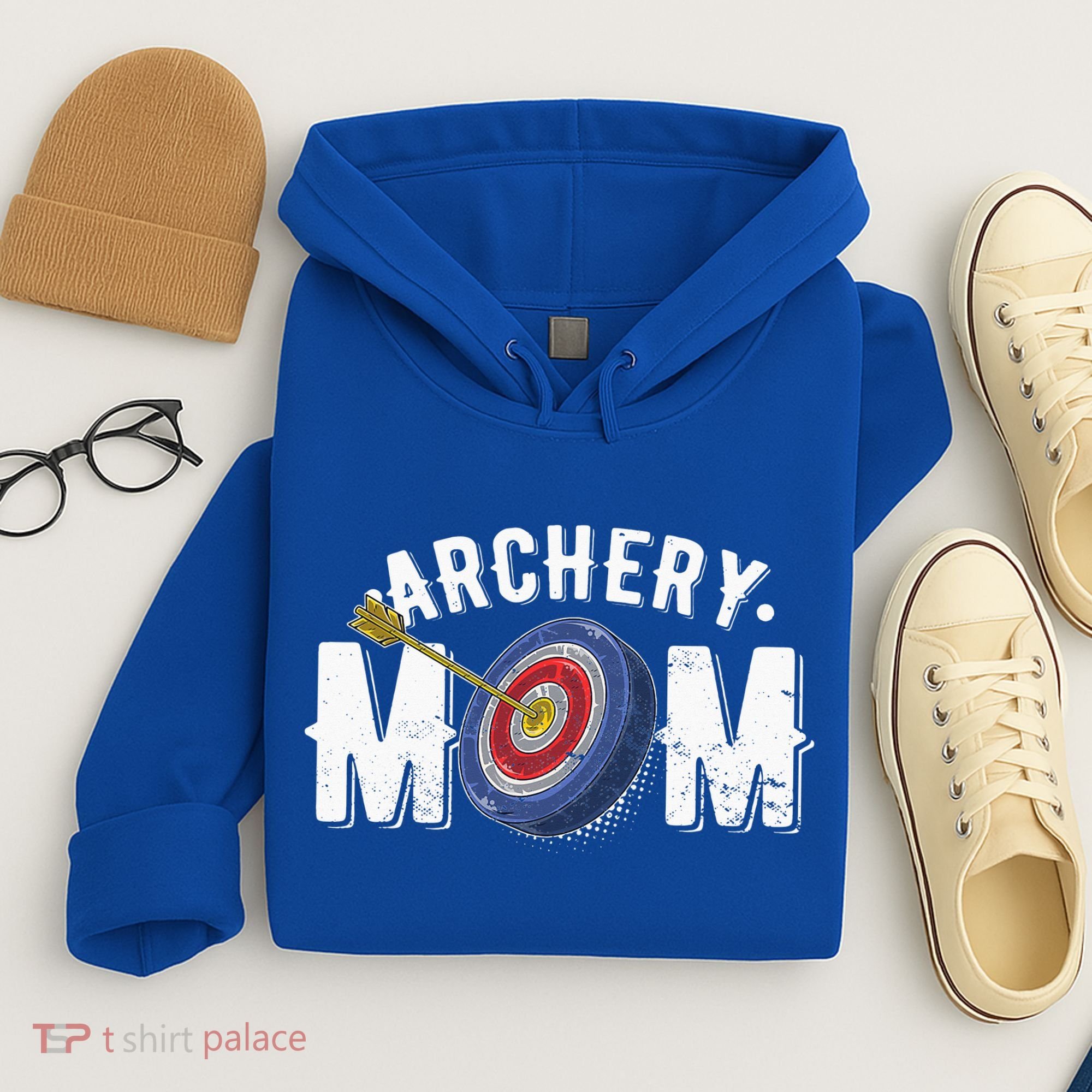 Archery Mom Bow Arrow Shooting Sports Hunter Hoodie