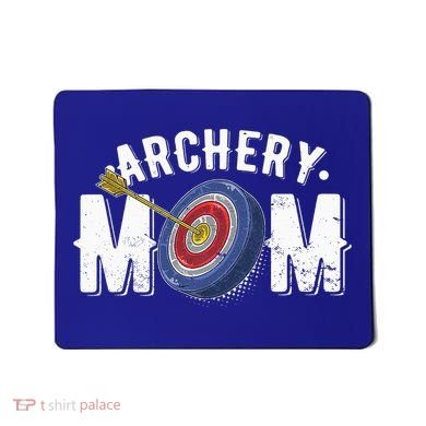 Archery Mom Bow Arrow Shooting Sports Hunter Mousepad