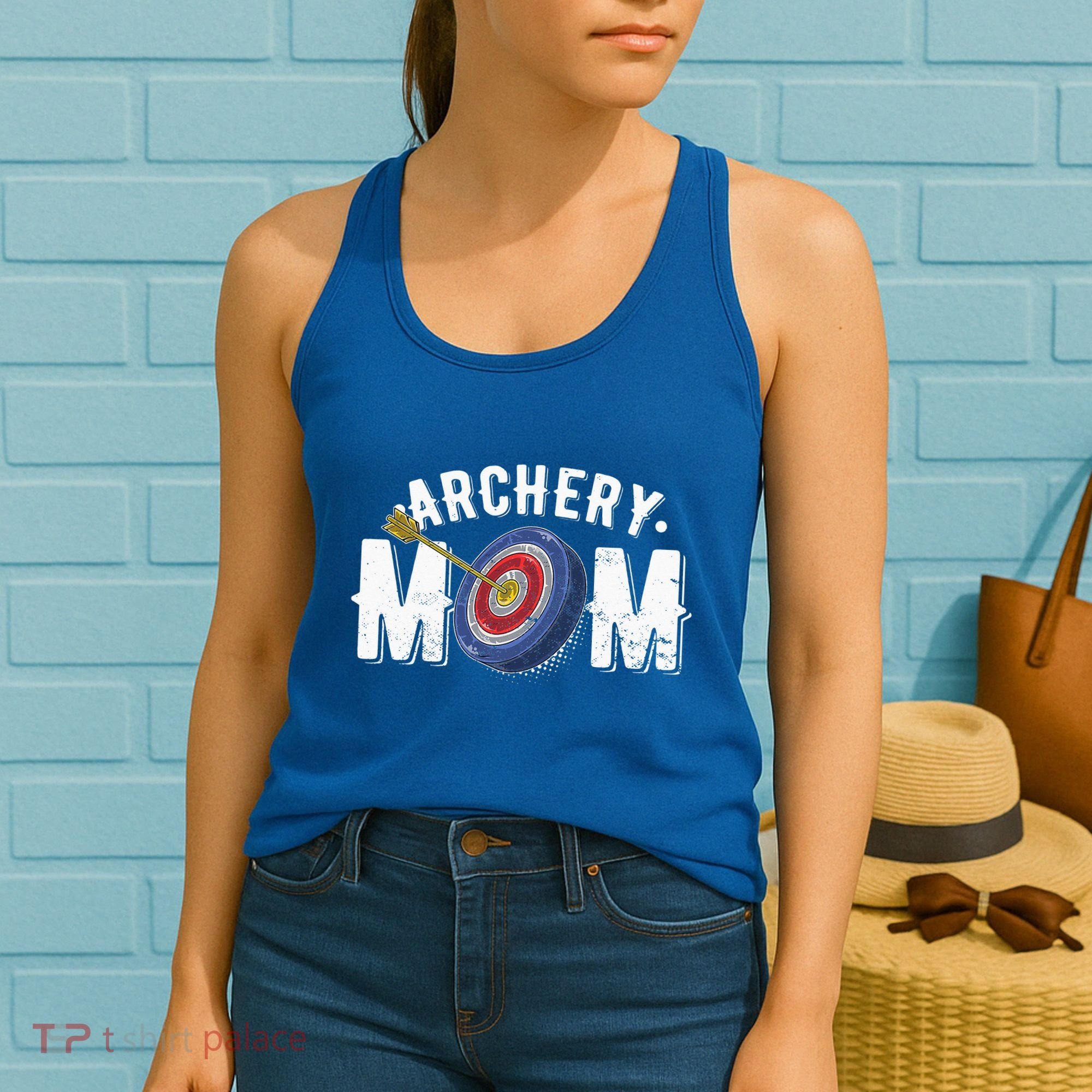 Archery Mom Bow Arrow Shooting Sports Hunter Women's Tank Top