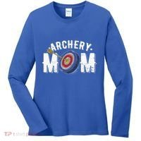 Archery Mom Bow Arrow Shooting Sports Hunter Women's Long Sleeve Shirt thumb 0