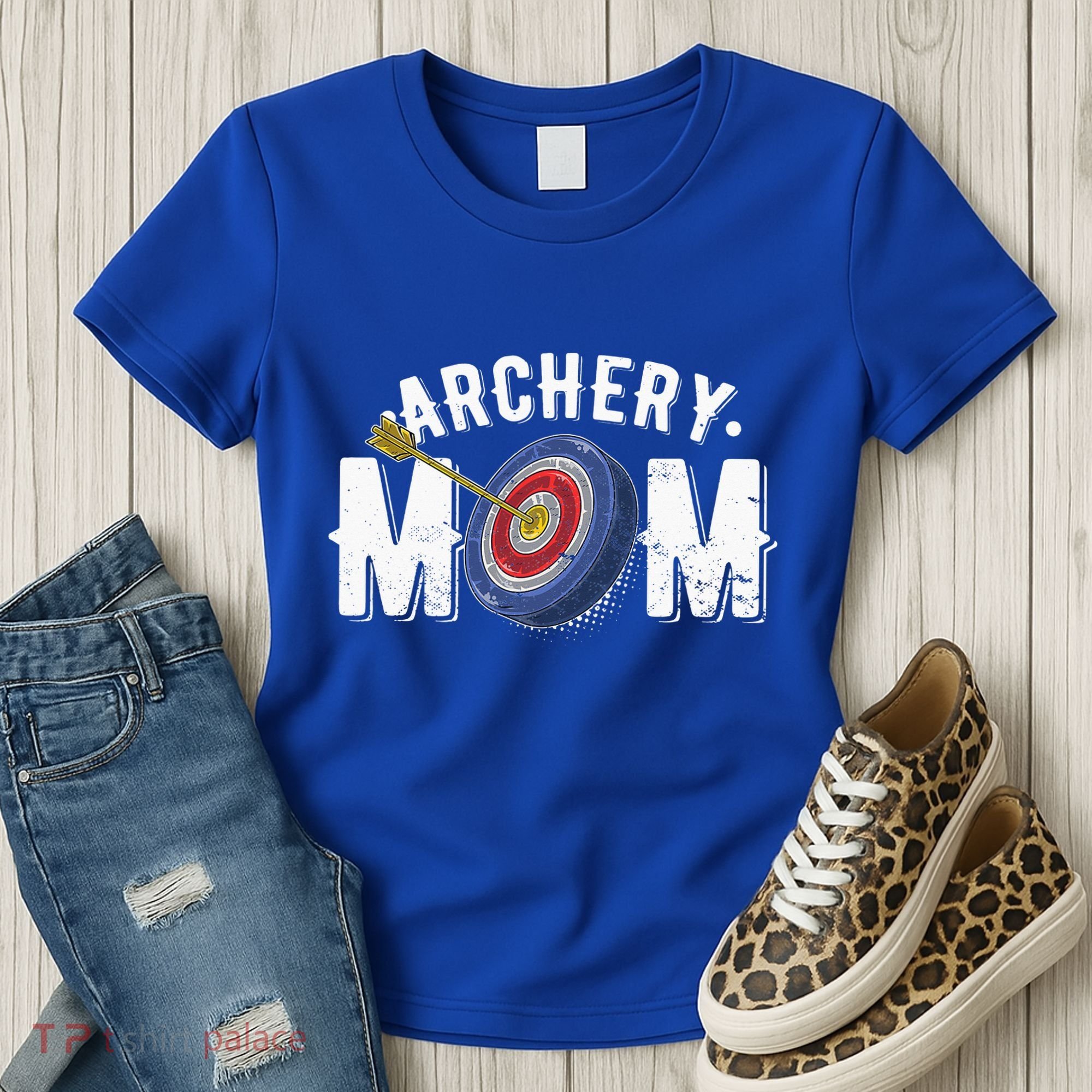 Archery Mom Bow Arrow Shooting Sports Hunter Women's T-Shirt
