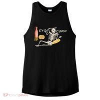 Ancient Mosaic Be Cheerful Enjoy Your Life Ladies PosiCharge Tri-Blend Wicking Tank thumb 0