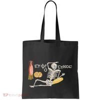 Ancient Mosaic Be Cheerful Enjoy Your Life Tote Bag thumb 0