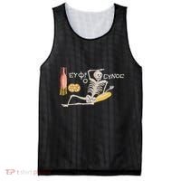 Ancient Mosaic Be Cheerful Enjoy Your Life Mesh Reversible Basketball Jersey Tank thumb 0