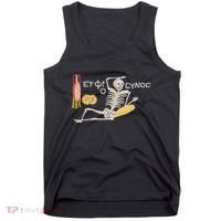 Ancient Mosaic Be Cheerful Enjoy Your Life Tank Top thumb 0