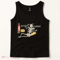 Ancient Mosaic Be Cheerful Enjoy Your Life Tank Top thumb 2