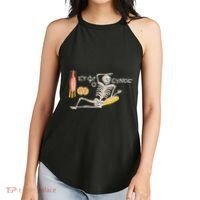 Ancient Mosaic Be Cheerful Enjoy Your Life Women's Perfect Tri Rocker Tank thumb 2