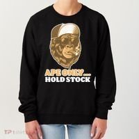 AMC Apes Only Hold The Stock Women's Sweatshirt thumb 0