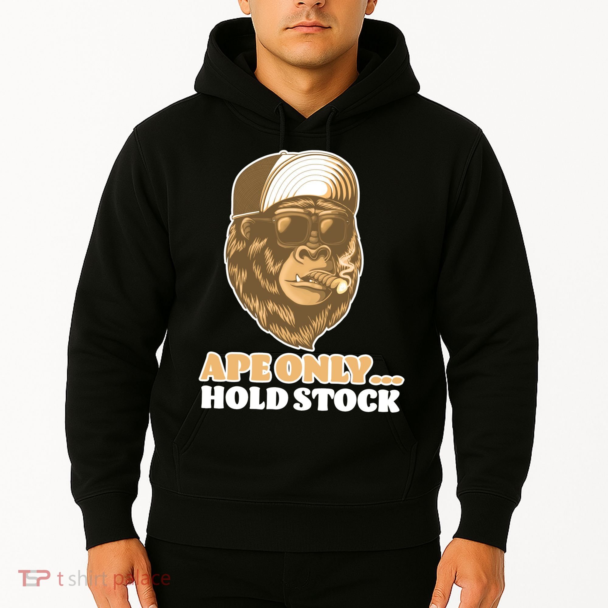 AMC Apes Only Hold The Stock Hoodie