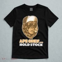 AMC Apes Only Hold The Stock T-Shirt thumb 5