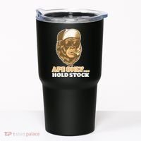 AMC Apes Only Hold The Stock Tumbler thumb 0