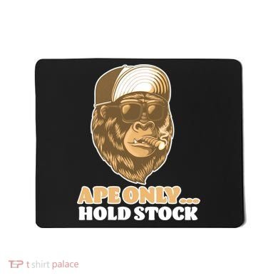 AMC Apes Only Hold The Stock Mousepad