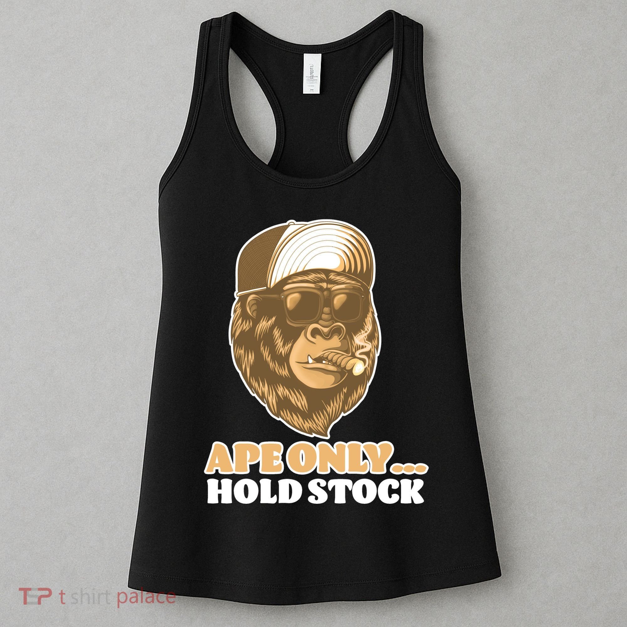 AMC Apes Only Hold The Stock Women's Tank Top