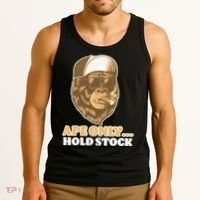 AMC Apes Only Hold The Stock Tank Top thumb 3