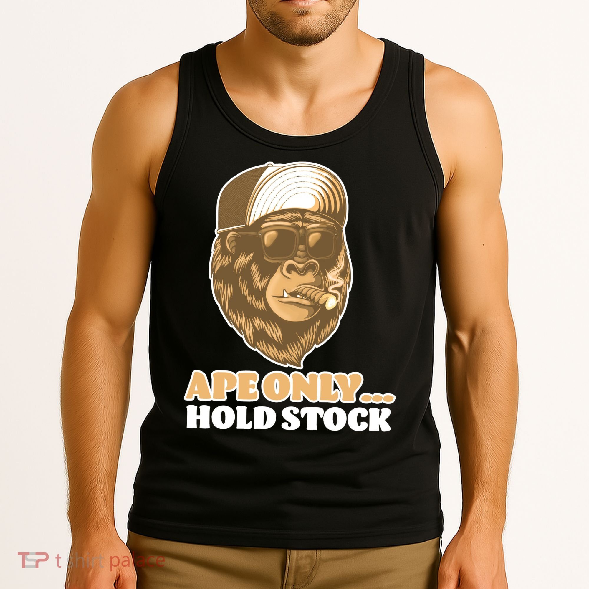 AMC Apes Only Hold The Stock Tank Top